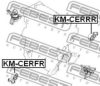 FEBEST KM-CERFR Engine Mounting